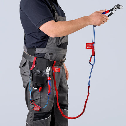 Fangleine 00 50 01 T BK – Werkzeug-Sicherung für Zangen mit Öse, 1,5 kg Belastung – KNIPEX