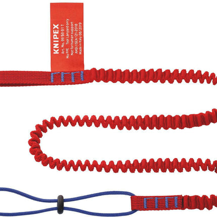Fangleine 00 50 01 T BK – Werkzeug-Sicherung für Zangen mit Öse, 1,5 kg Belastung – KNIPEX