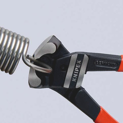 KNIPEX Bolzenvornschneider Gesamtlänge 200 mm Kopf poliert Kunststoffüberzug