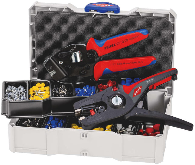 KNIPEX Aderendhülsensortiment 686-tlg. 1,50-10,00 mm² im Systainer