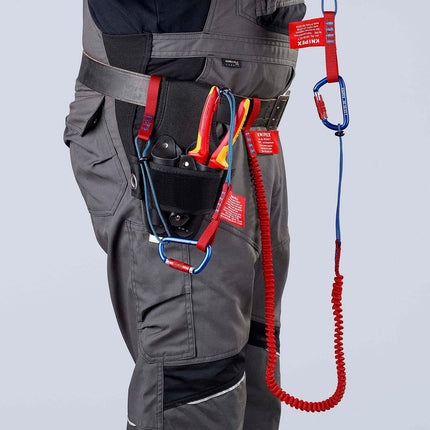 Fangleine 00 50 01 T BK – Werkzeug-Sicherung für Zangen mit Öse, 1,5 kg Belastung – KNIPEX