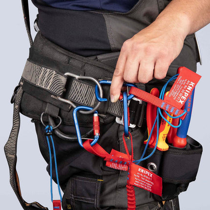 Fangleine 00 50 01 T BK – Werkzeug-Sicherung für Zangen mit Öse, 1,5 kg Belastung – KNIPEX