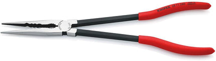 KNIPEX Montierzange Länge 280 mm poliert Kunststoffüberzug Spitze gerade