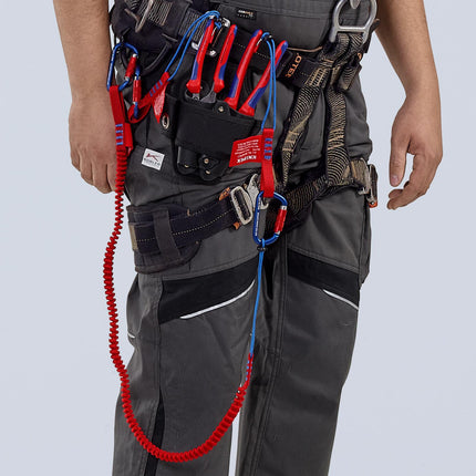 Fangleine 00 50 01 T BK – Werkzeug-Sicherung für Zangen mit Öse, 1,5 kg Belastung – KNIPEX