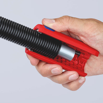 TwistCut Abmantelungswerkzeug 100 mm – Wellrohrschneider 90 22 01 SB – KNIPEX