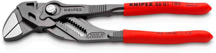 Zangenschlüssel 250 mm, schwarz atramentiert, Kunststoffüberzug, Spannweite 52 mm – KNIPEX