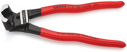 KNIPEX Bolzenvornschneider Gesamtlänge 200 mm Kopf poliert Kunststoffüberzug