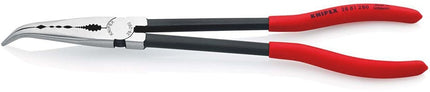 KNIPEX Montierzange Länge 280 mm poliert Kunststoffüberzug Spitze gerade