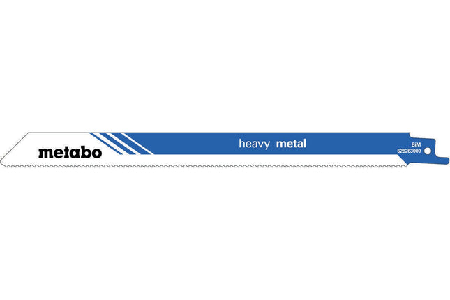 Säbelsägeblätter professional 5 Stück L300 x 1,25 mm BiM, S 1225 VF – METABO