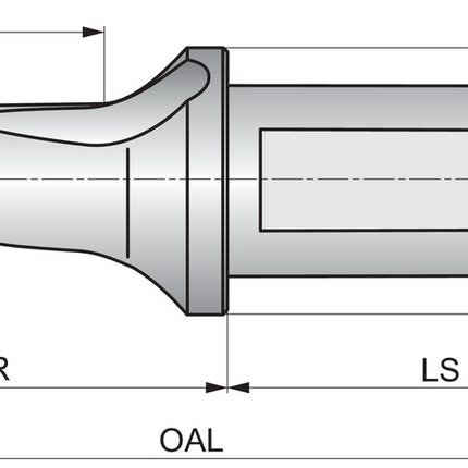 PRAMET Wendeplattenbohrer 802D-0709-141-S100, Ø 18 mm, 2xD, ISO 9766
