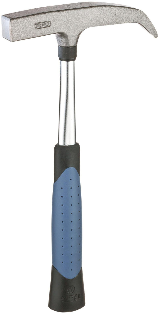 Kanaldeckelhammer 350, Kopfgewicht 600 g, glatte Bahn, mit Stahl-Schutzring – PICARD