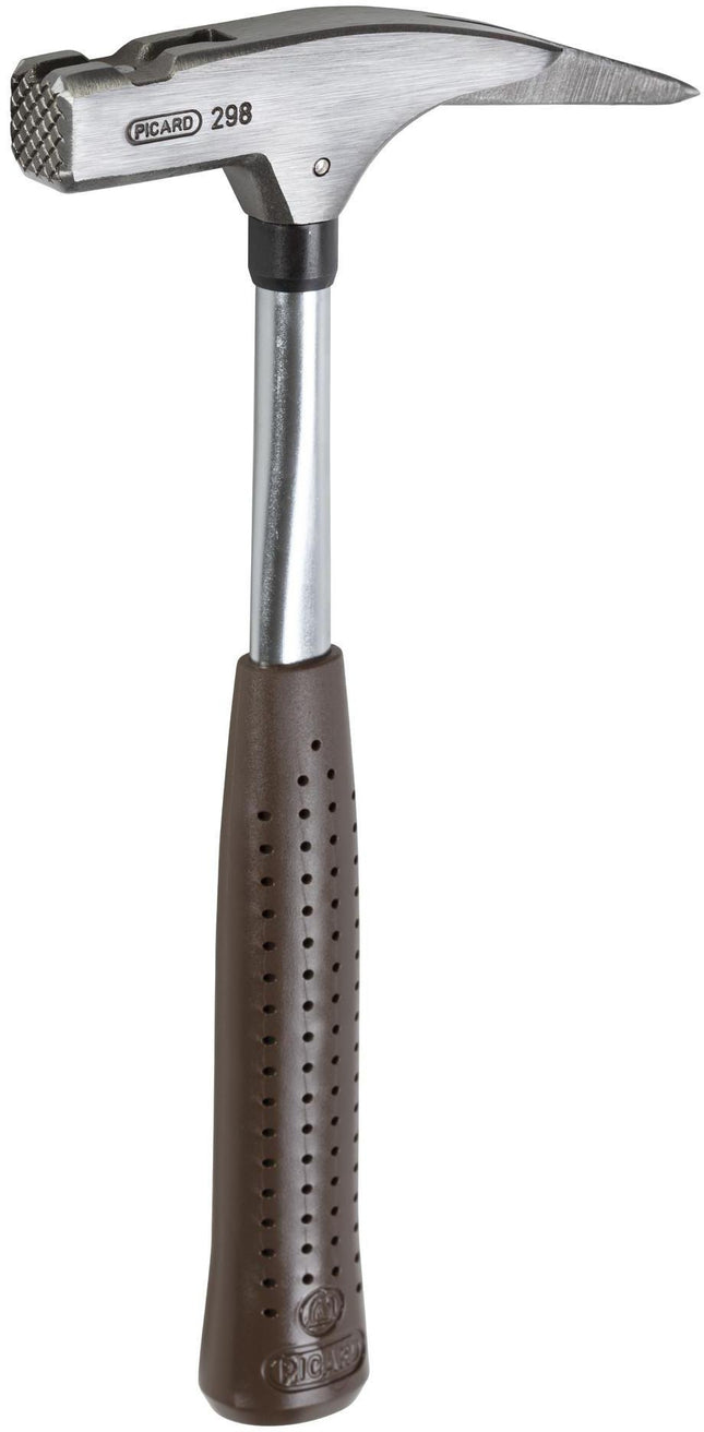 Latthammer 29800, 600 g, mit Magnet, Stahlrohrstiel, Kunststoffgriff – PICARD