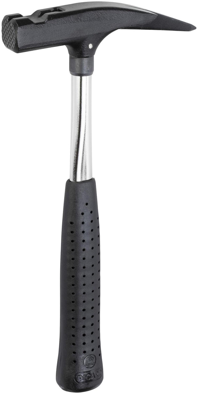 Picard – Latthammer 600 g ohne Magnet, DIN 7239, Stahlrohrstiel, schwarz lackiert