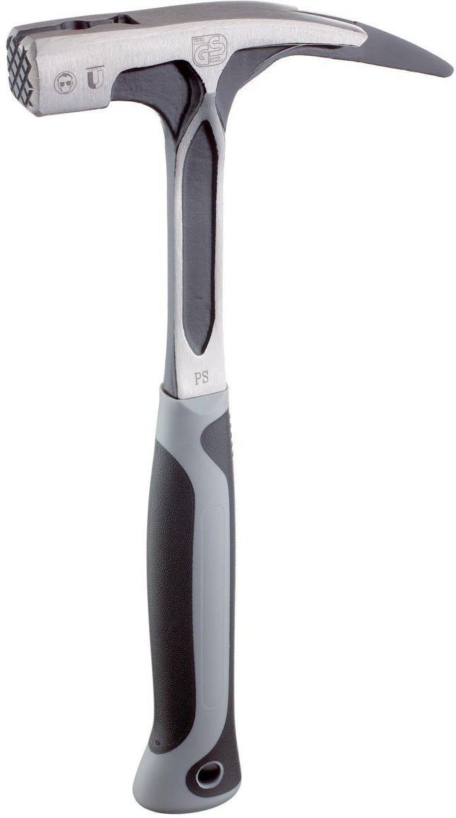 PICARD Ganzstahllatthammer DIN 7239, Kopfgewicht 600 g, mit Magnet, geraut, blank, 920 g
