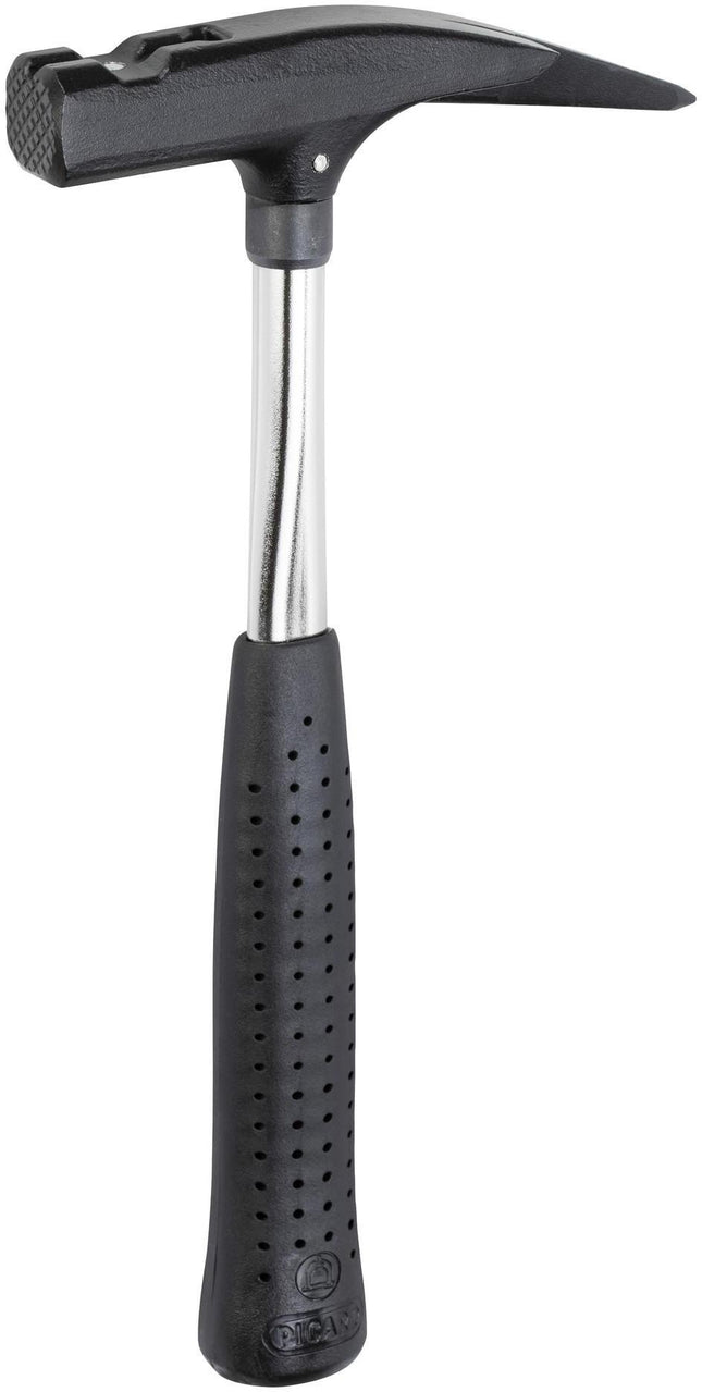 PICARD Latthammer 620M DIN 7239, Kopf 600g, mit Magnet, Stahlrohrstiel, schwarz lackiert – 600 g