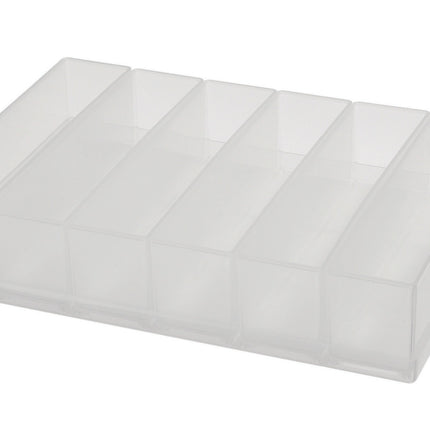 raaco Einteilungsset A 9-3, 6-teilig, B39 x T163 x H47 mm, transparent