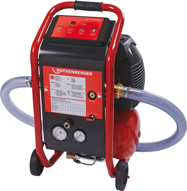 ROPLUS D Spülkompressor – max. Betriebsdruck 8 bar, 230 V, 1,1 kW – ROTHENBERGER