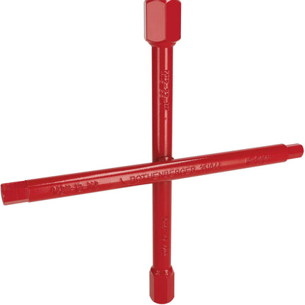 Sanitärkreuzschlüssel 200x200 mm Multifunktion ROTHENBERGER – 10-fach Funktion