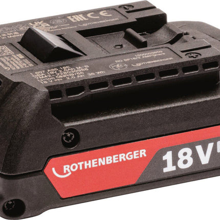 Rothenberger Akku AMP 18 V 2,0 Ah Li-Power Akku