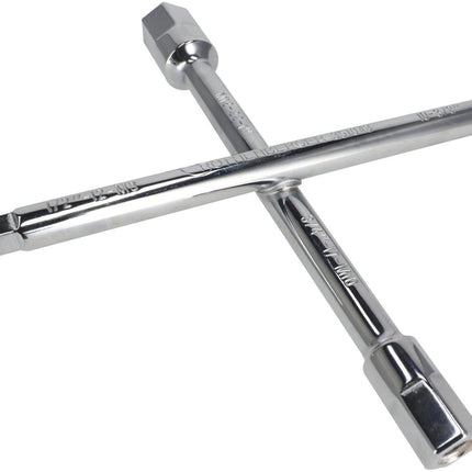 ROTHENBERGER Sanitärkreuzschlüssel 220x220 mm – 10-Fach-Funktion – für verschiedene Sanitärarbeiten