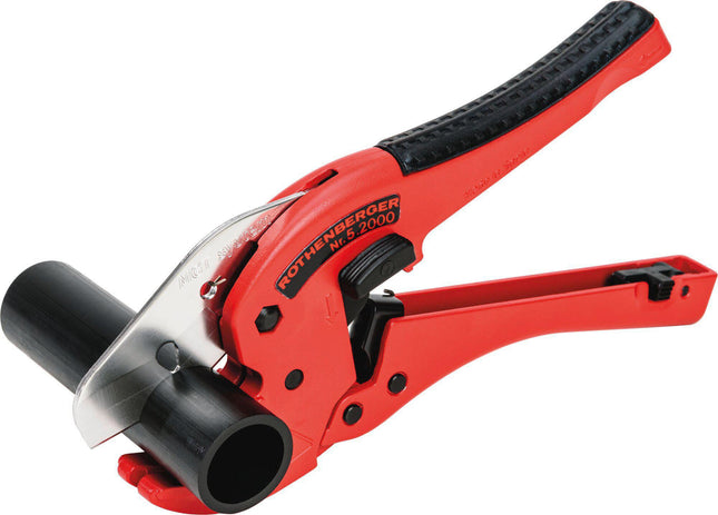 ROCUT TC 42 Professional Kunststoffschere 0-42 mm für PP/PE/PB/PEX/PVDF – ROTHENBERGER