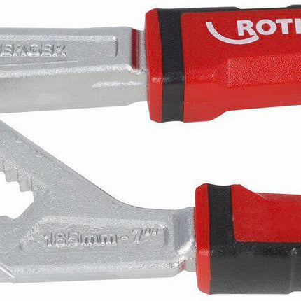 Zangenschlüssel – ROFAST von ROTHENBERGER – 185 mm, Spannweite 0–40 mm, 2K-Griff