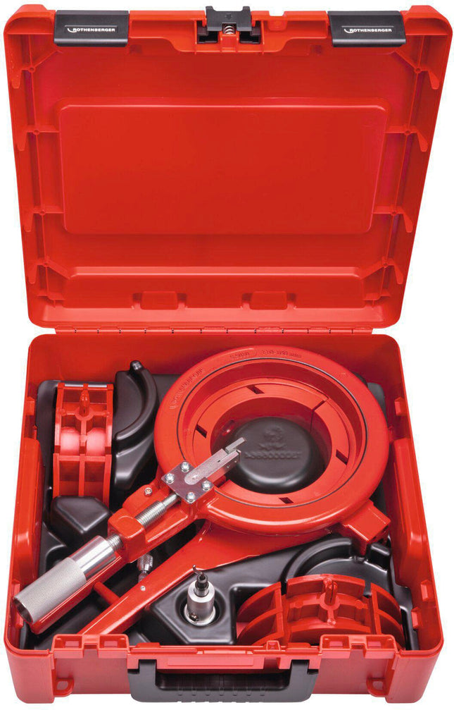 ROCUT 160 Set – Abstech-/Anfas-Systemwerkzeug für Kunststoffrohre – ROTHENBERGER