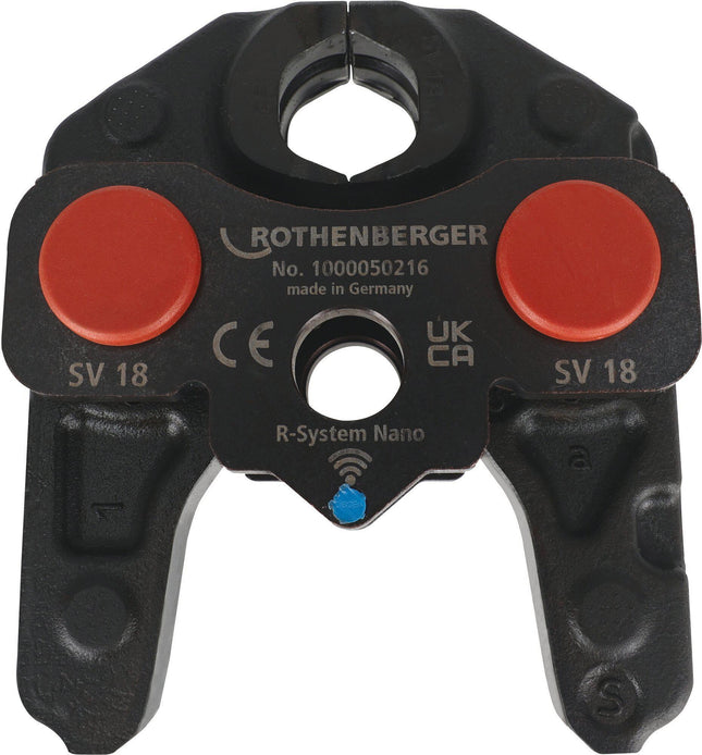 Pressbacke ROMAX NANO iJAW 32 kN NW 15 mm Typ SV aus Spezialstahl – ROTHENBERGER