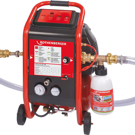 ROPLUS D Spülkompressor – max. Betriebsdruck 8 bar, 230 V, 1,1 kW – ROTHENBERGER
