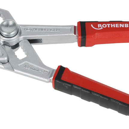 Zangenschlüssel – ROFAST von ROTHENBERGER – 185 mm, Spannweite 0–40 mm, 2K-Griff
