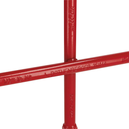 Sanitärkreuzschlüssel 200x200 mm Multifunktion ROTHENBERGER – 10-fach Funktion