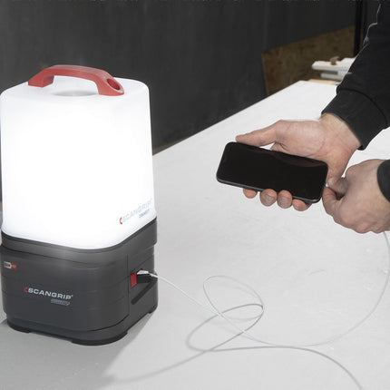 SCANGRIP LED-Strahler AREA 10 CONNECT 84 W, 1000-10000 lm, IP65