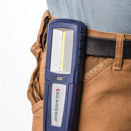 SCANGRIP LED-Akkuhandleuchte UNIFORM 3,7 V 2200 mAh Li-Ion 250-500 lm