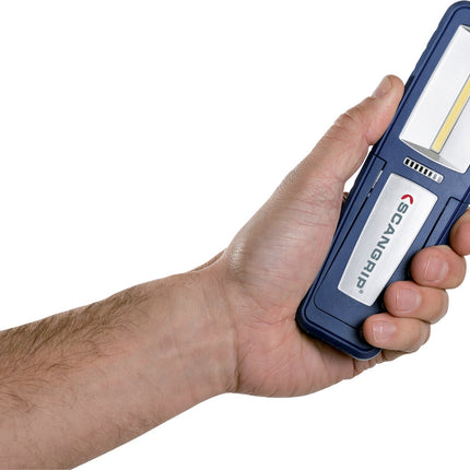 SCANGRIP LED-Akkuhandleuchte UNIFORM 3,7 V 2200 mAh Li-Ion 250-500 lm
