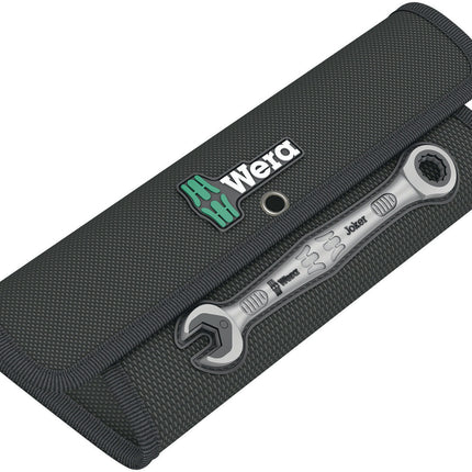 Wera Falttasche 6000 Joker 8, leer, für 8 Joker Ring-Maulschlüssel, 290 x 110 mm