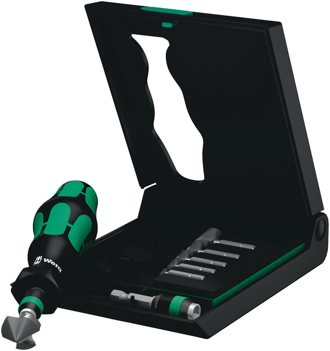 Wera – Kegelsenkerbit-Satz 846/8 8-teilig, Größe 6,3-20,5 mm, 90, HSS, Kunststoffbox