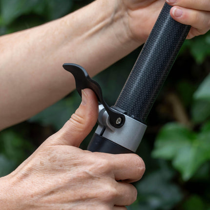 BERGER ArboRapid Teleskopstange 1,45 - 3,80 m Carbon – 1300 g, 3-teilige Carbon-Teleskopstange, Leicht und stabil