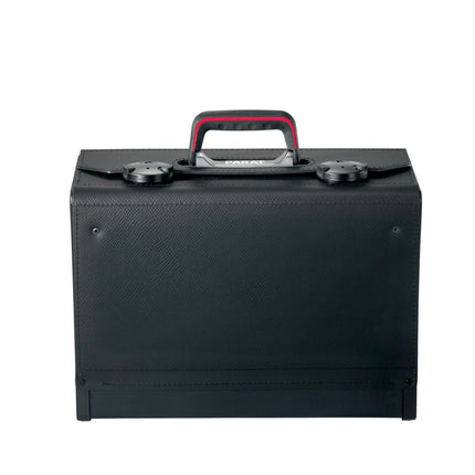 Werkzeugtasche TOP-LINE Plus CP-7, Rindsleder, 24 l, 420 x 185 x 315 mm, schwarz – PARAT