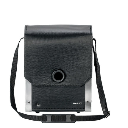 Werkzeugtasche aus Rindsleder, B230 x T140 x H300 mm, 10 l, schwarz – PARAT