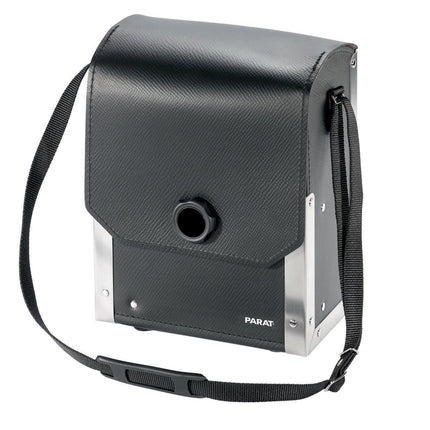 Werkzeugtasche aus Rindsleder, B230 x T140 x H300 mm, 10 l, schwarz – PARAT