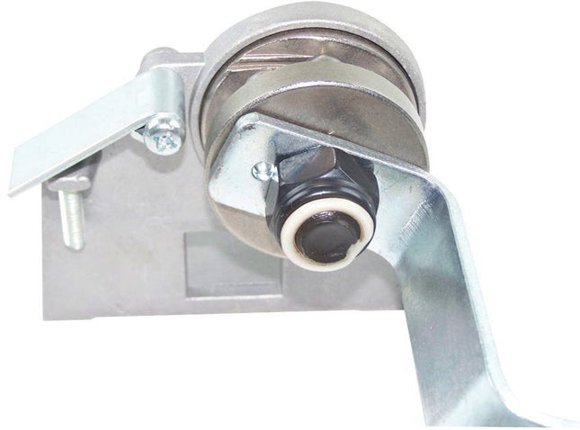 Dengelmaschine L320 x B90 x H110 mm 1080 g Stahl – Schärfen der Sense per Handkurbel