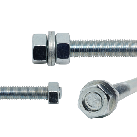 Zuganker M16 × 370 mm mit Bundmutter für Flansch