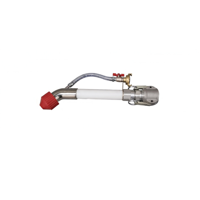 SPRITZJET TWIST FIX – Edelstahl Spritzkopf 45°, MT25 ALU 360°