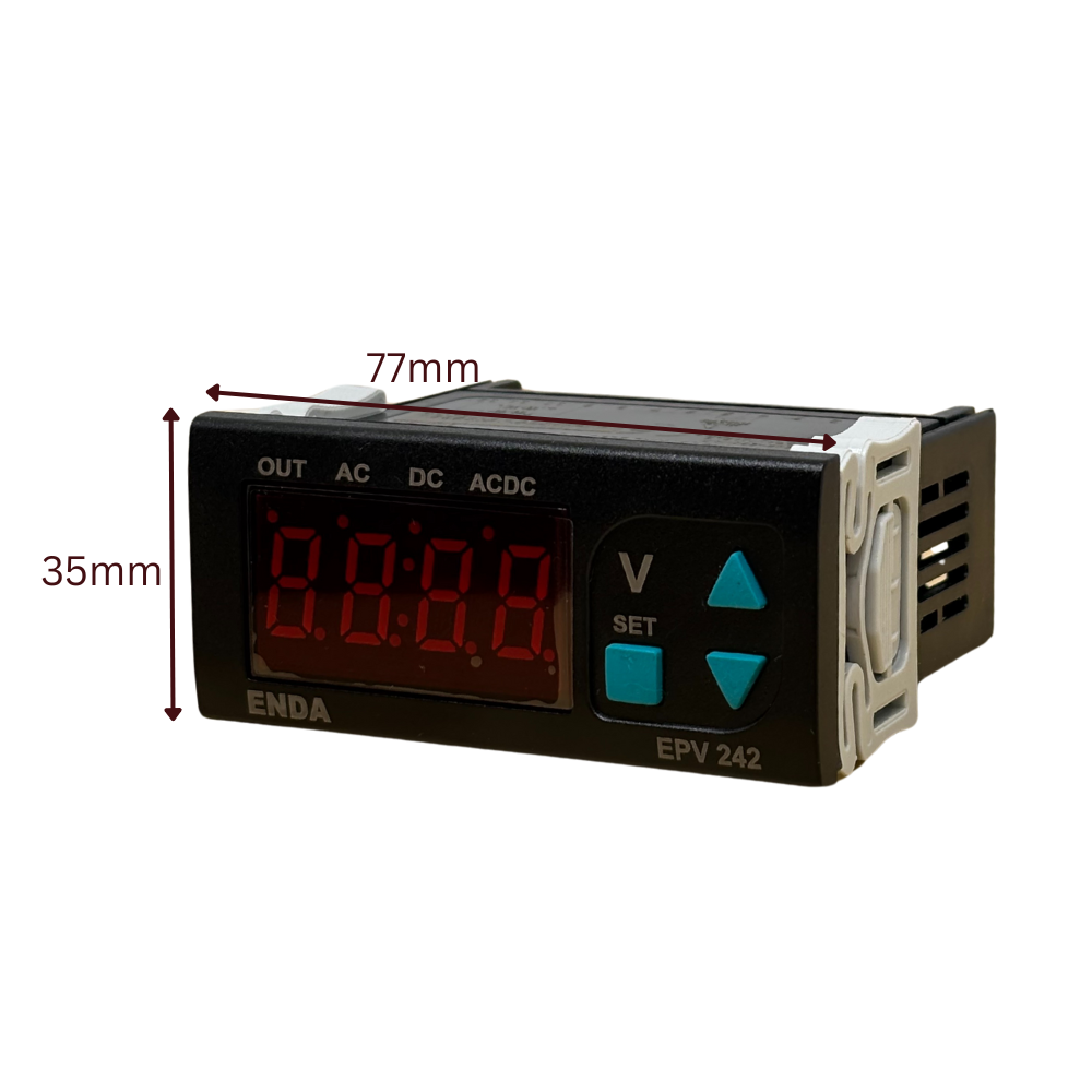 Digitales Voltmeter - 230V Universal LED