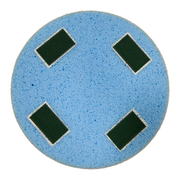 Schwammscheibe mit Klett 400 x 50 mm Blau (Eibenstock etc.)
