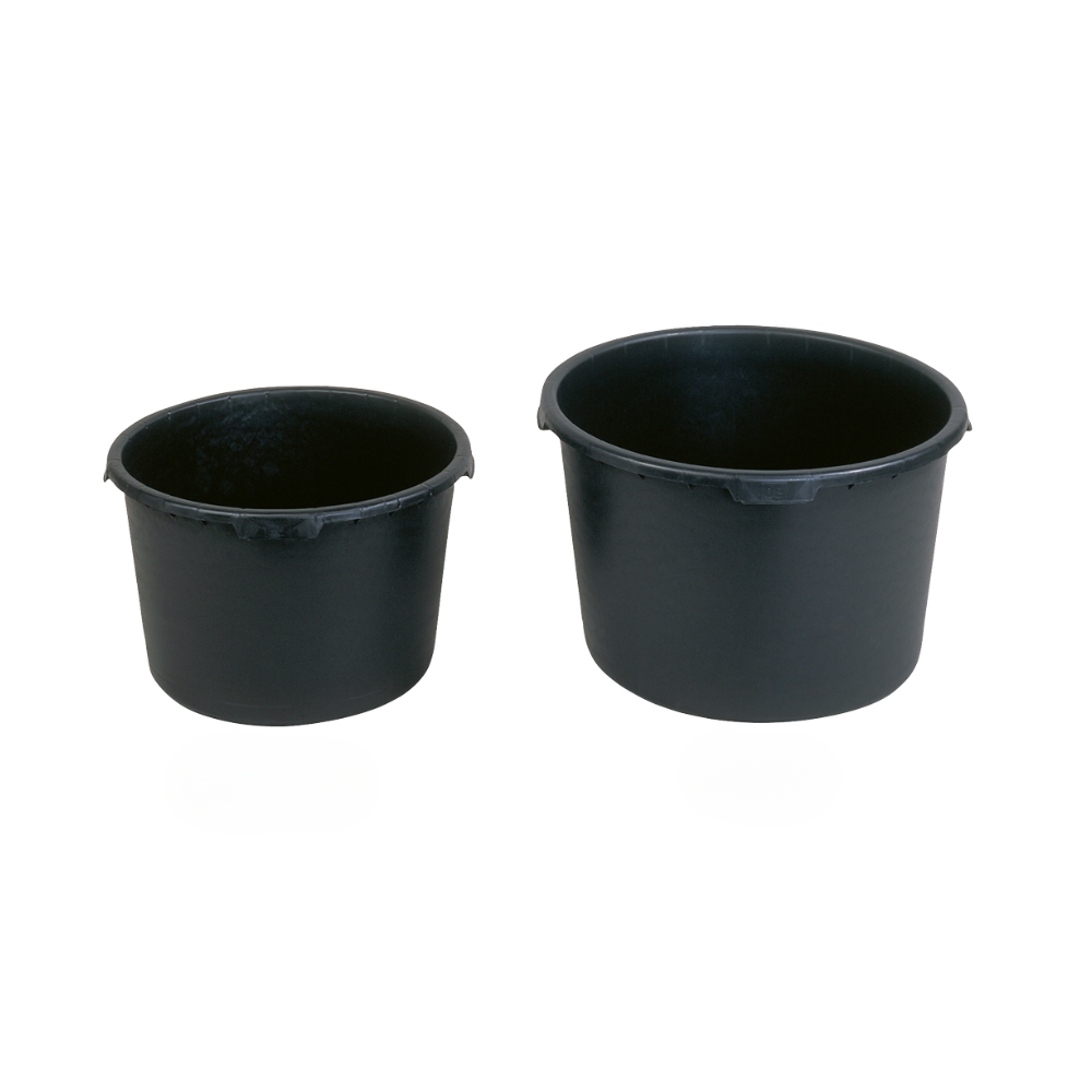 Baueimer, Mörtelkübel Schwarz 65L / 90L
