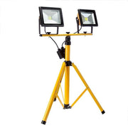 2X Flutlicht 50W Baustrahler mit Stativ LED 1508