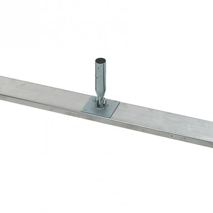 Betonverteiler / Betonschieber | Alu-Hohlprofil, Seiten hochgezogen