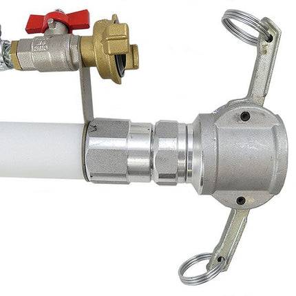 Befestigungsarmatur FIX – für Feinputzgeräte Modell FIX, mit POM ab 400 mm, Stärke 1,8 mm