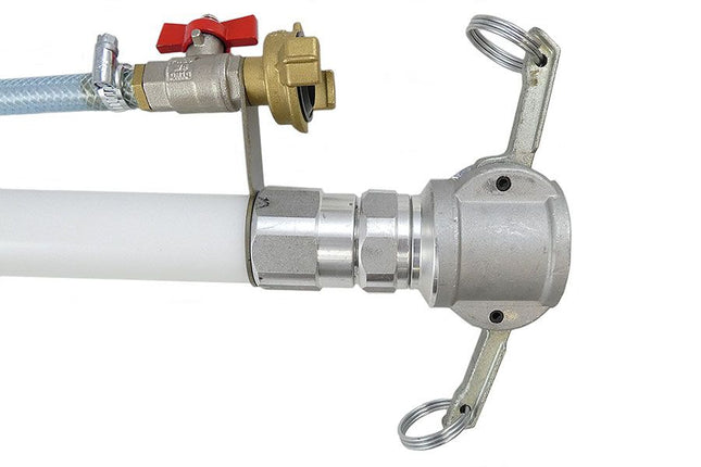 Befestigungsarmatur FIX – für Feinputzgeräte Modell FIX, mit POM ab 400 mm, Stärke 1,8 mm